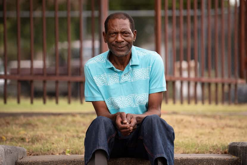 Otho Jones, a MetroCare client, was photographed outside the Lancaster clinic Aug. 26. Jones...