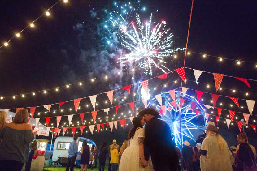 Melissa and Evan Tate were married on March 25, 2017 at their very own "Tate Fair of Texas,"...