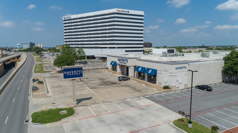 The former Haverty's Furniture building on LBJ Freeway in Farmers Branch sold to a local...