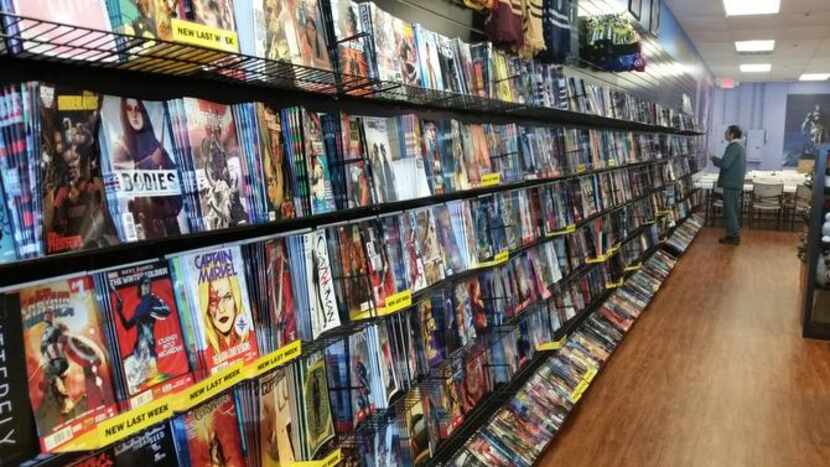 
FOR THE KIDS: Boomerang Comics & Games, 500 E. Round Grove Road in Lewisville, offers a...