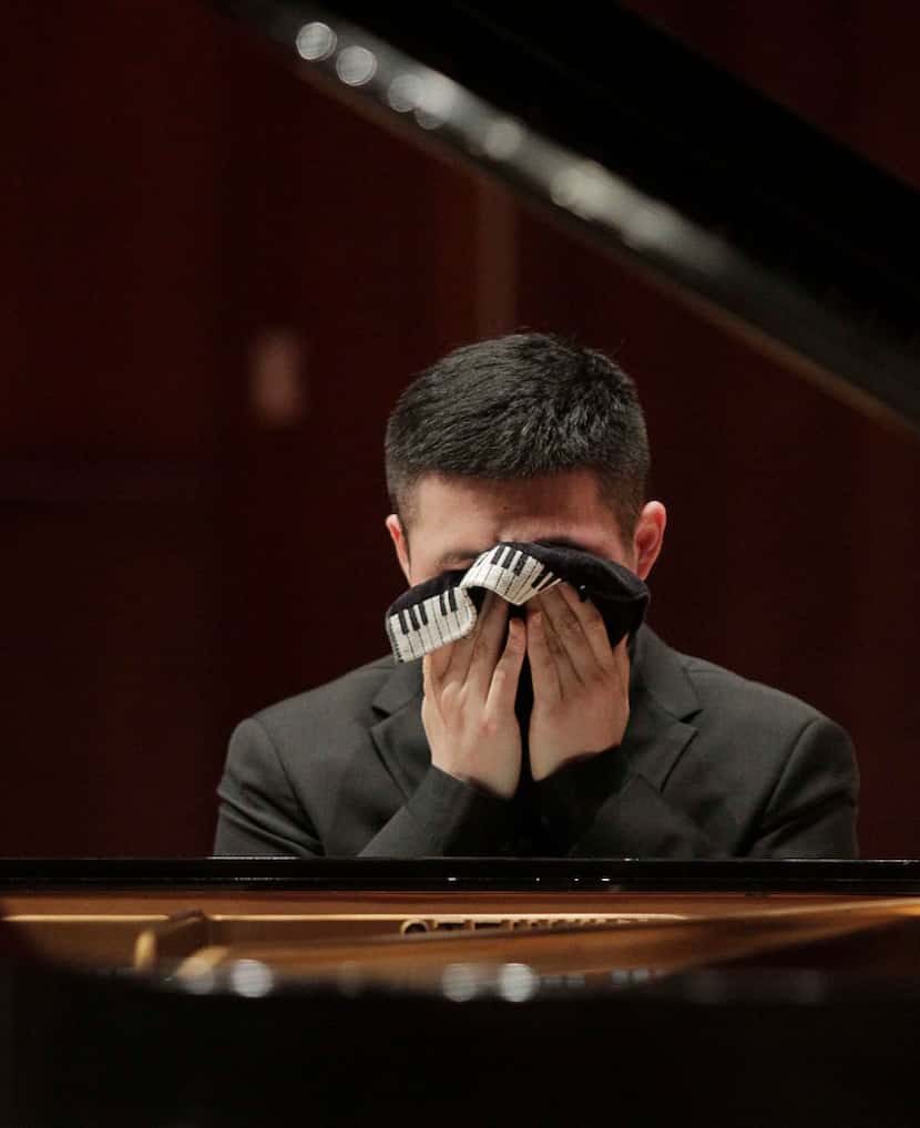 Xiaoxuan Li from China performed during the Quarterfinal round on June 2 as part of the...