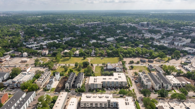 A rendering of the development site ahead of construction.