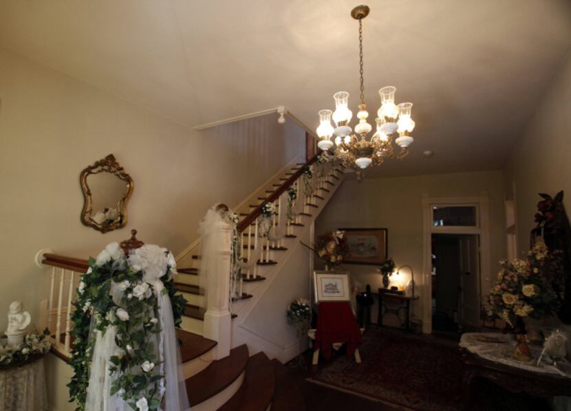 The Carpenter House was built in 1898 with entertaining in mind.