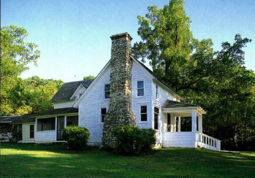 This simple white farm house in Mansfield, Mo., is where Laura Ingalls Wilder wrote the...