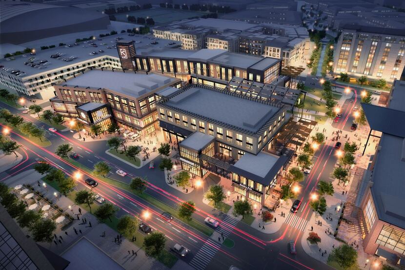 The Alamo Drafthouse will be located in the Hub restaurant and retail complex at Frisco...