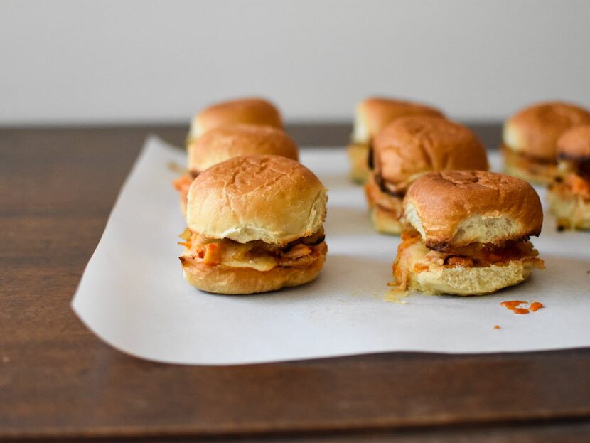 Sloppy Joes with Caramelized Onions and White Cheddar Cheese