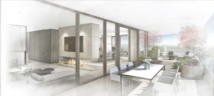 Condos in the Great Gulf residential tower will have outdoor terraces as wide as 20 feet.