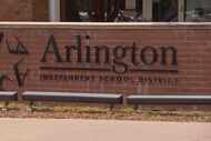 The Arlington ISD administration building.