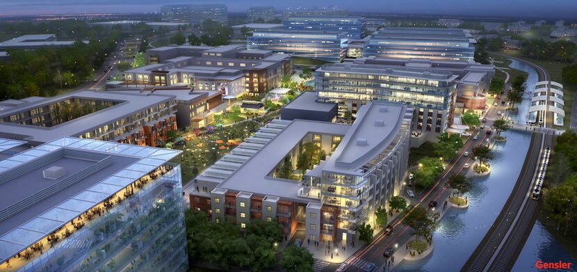 Verizon's planned Hidden Ridge development across the street from its existing campus will...