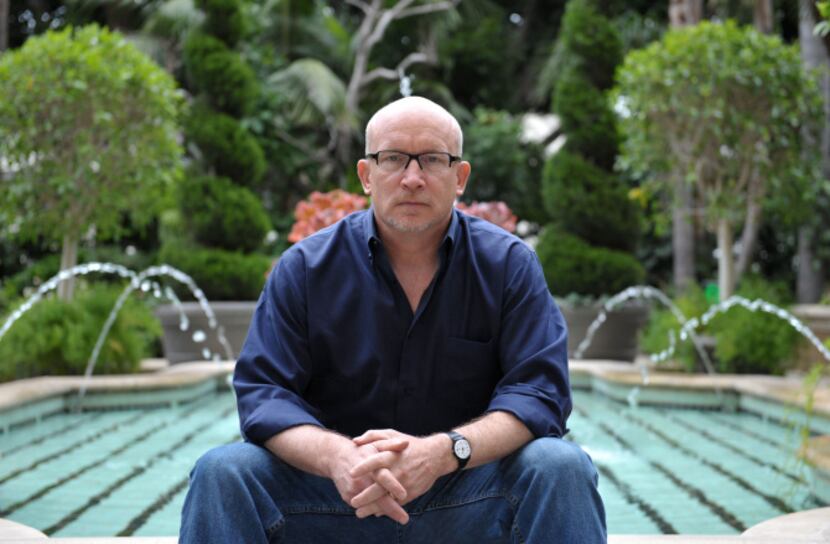 Alex Gibney poses for a portrait at the Four Seasons in Los Angeles. When Gibney set out to...