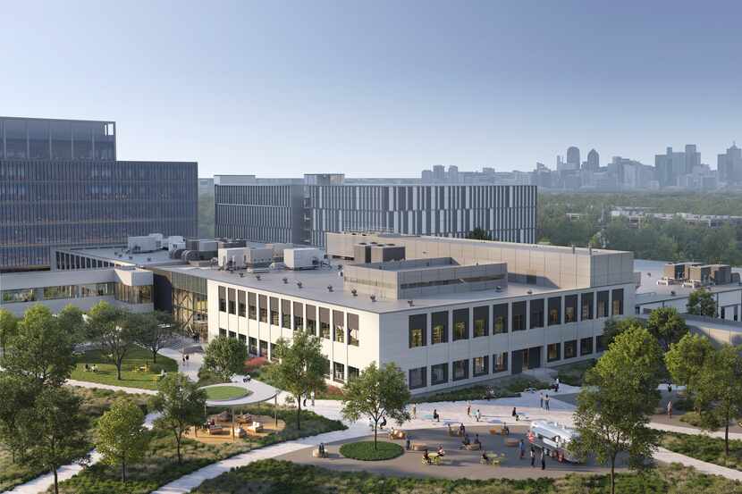 The Pegasus Park campus is getting a new 135,000-square-foot expansion to accommodate Bridge...