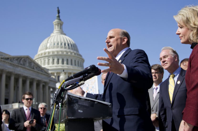 Rep. Louie Gohmert, R-Tyler, is one of the targets of a new ad campaign by the Republican...