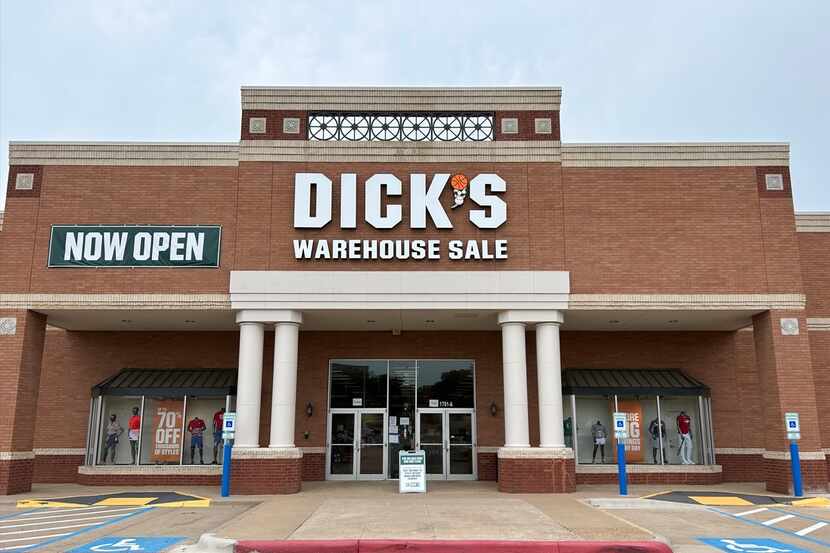 Dick's Warehouse in Plano's Preston Shephard Place shopping center on the southwest corner...
