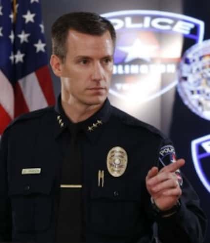  Arlington Police Chief Will D. Johnson (Ashley Landis/The Dallas Morning News)
