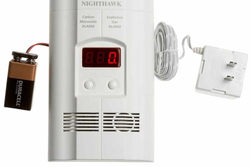 Kidde Gas and Carbon Monoxide Alarm with battery backup