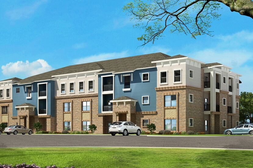 The Emli at Liberty Crossing project will include 240 rental units.