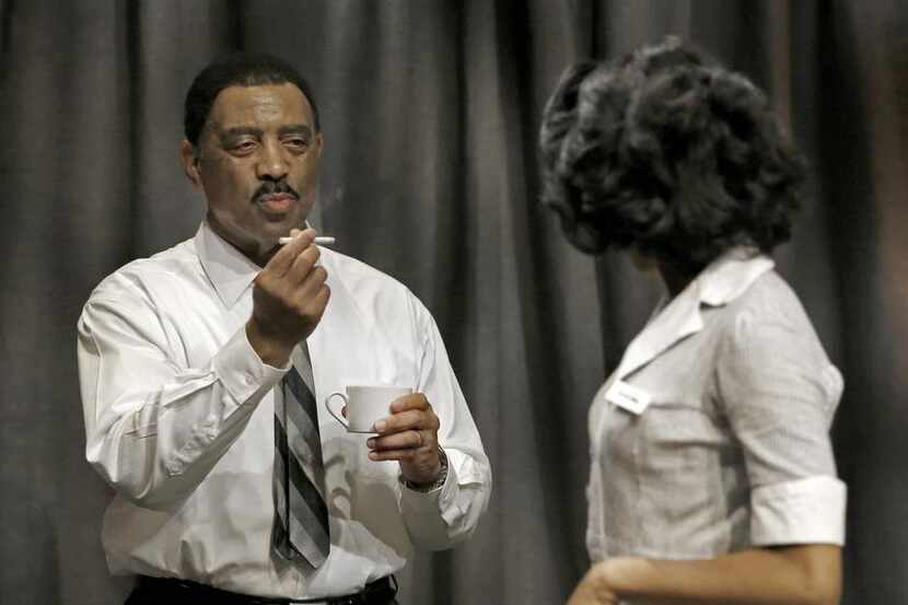  Hassan El-Amin and Tiana Kaye Johnson star in Dallas Theater Centerâs âThe...
