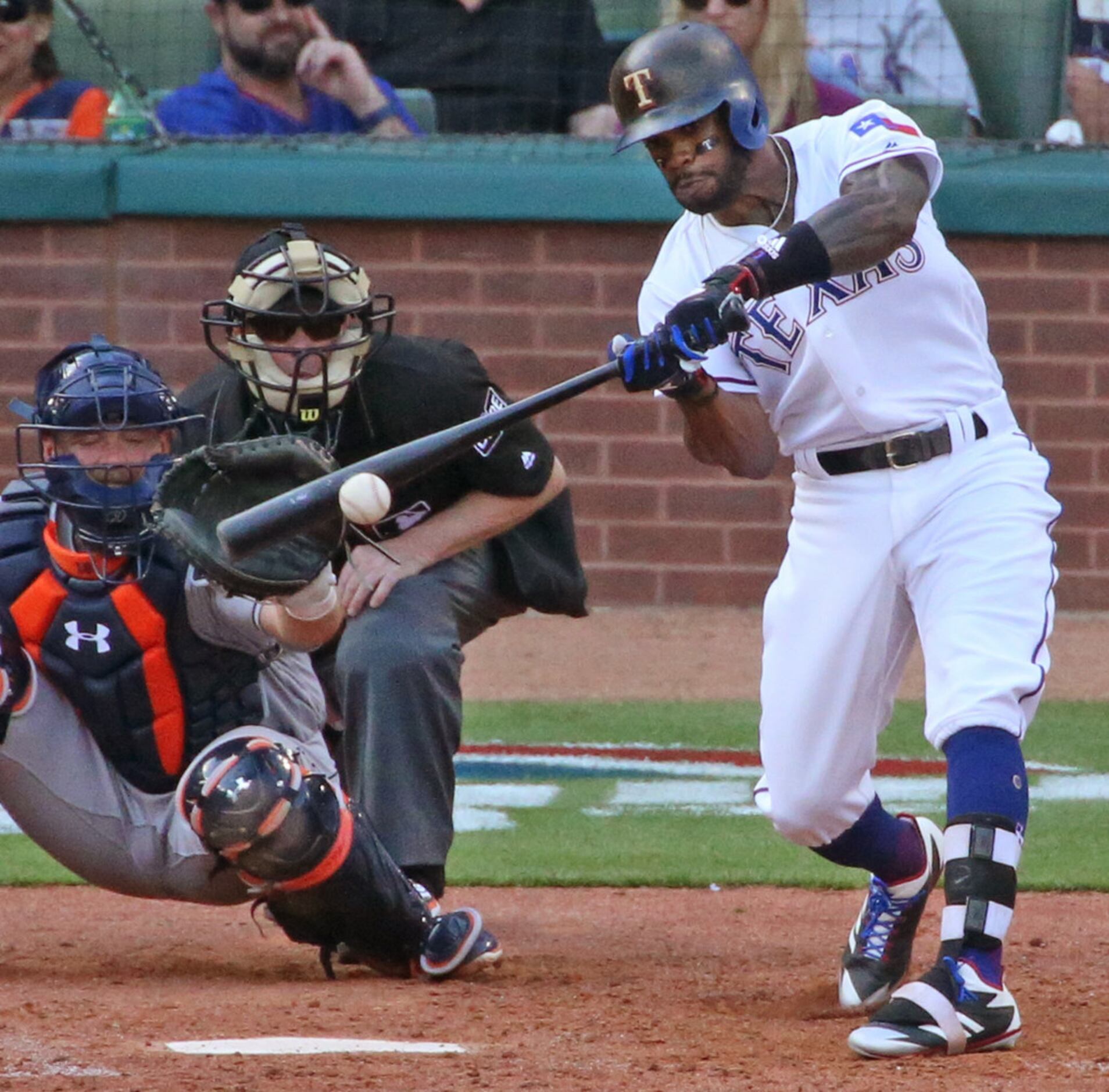 Texas Rangers place Delino DeShields on DL; Drew Robinson recalled from  Triple-A