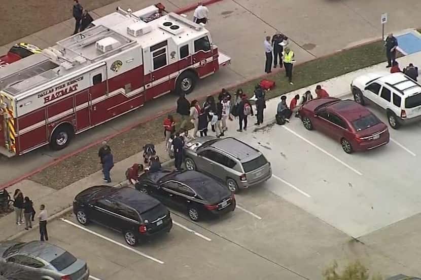 The odor was reported about 1 p.m. at Cedar Hill Collegiate High School in the 1500 block of...