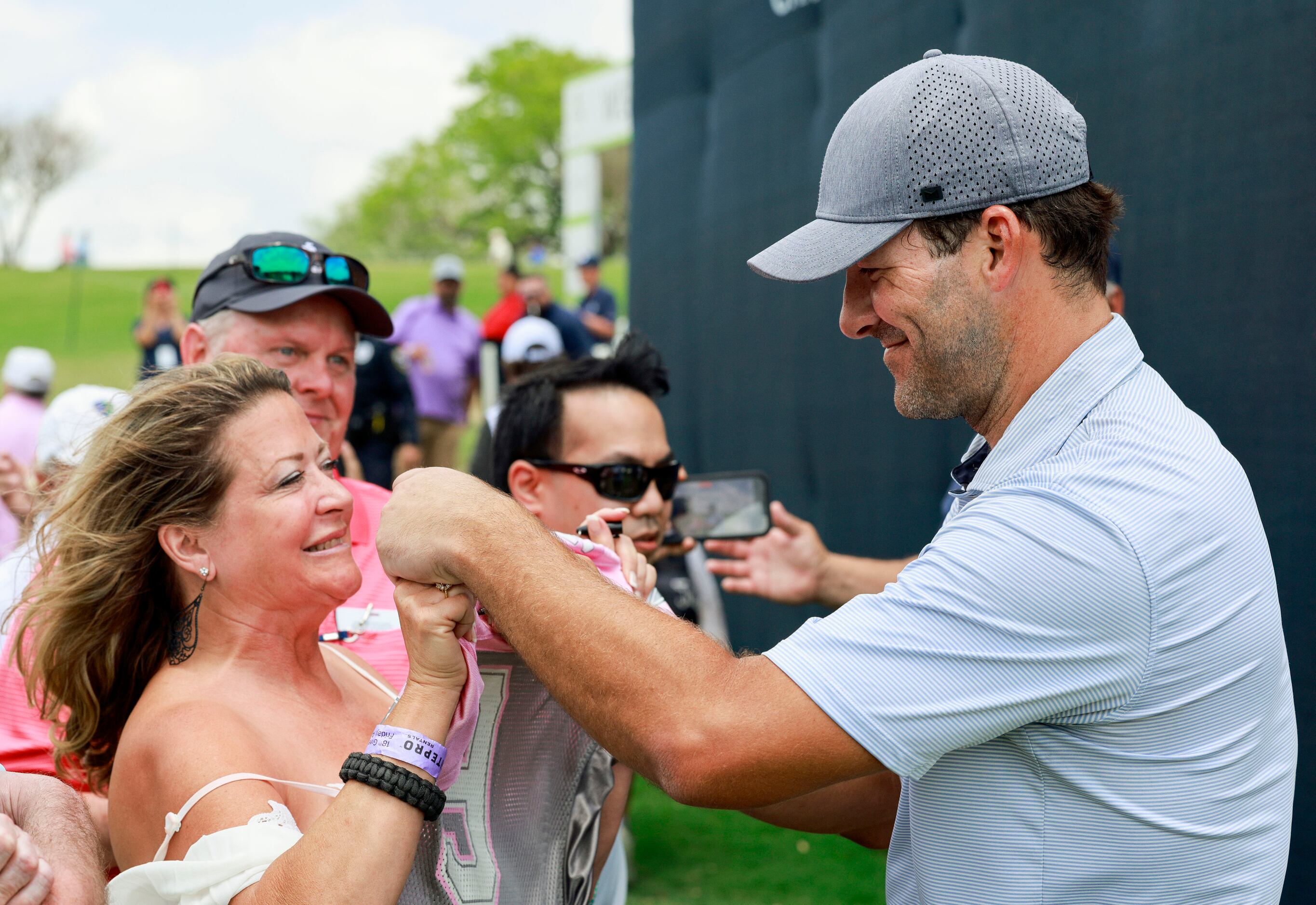 A return home: Former Cowboys QB Tony Romo takes lead in first round of  ClubCorp Classic