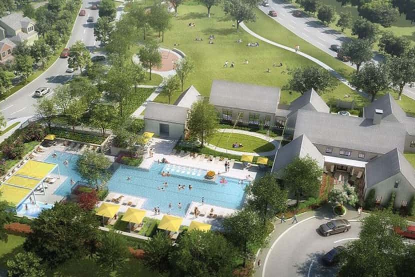 The 735-acre Grove community in Frisco will open this summer.