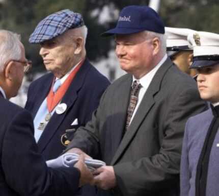  Pat Conroy received an honorary doctor of letters degree from The Citadel in 2000. (File...