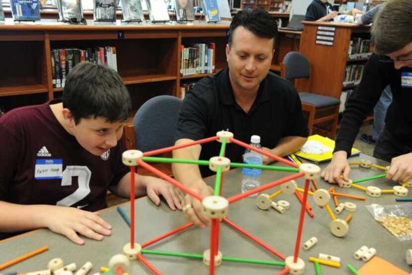 
About 40 Wylie junior high school students participated in an Engineering Exploration Class...