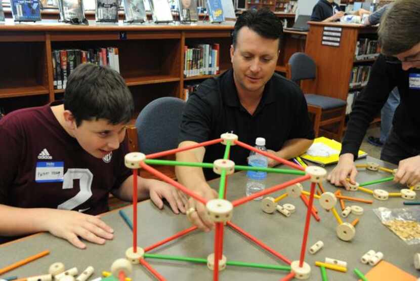 
About 40 Wylie junior high school students participated in an Engineering Exploration Class...