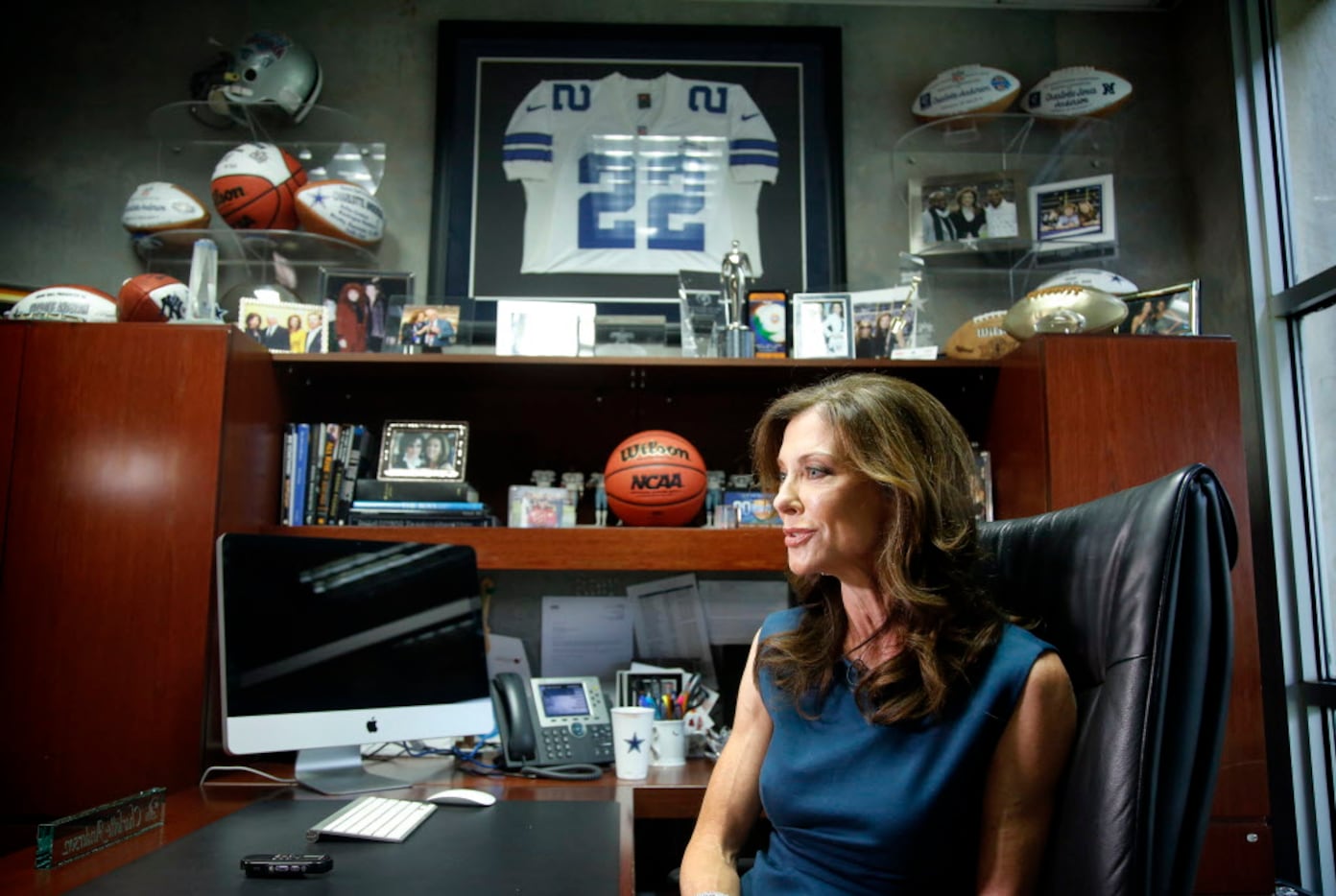Dallas Cowboys Executive Vice President and Chief Brand Officer Charlotte Jones Anderson...