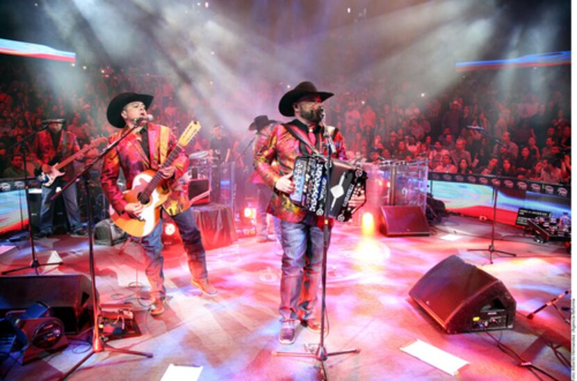 Intocable durante un concierto en el Far West, de Dallas