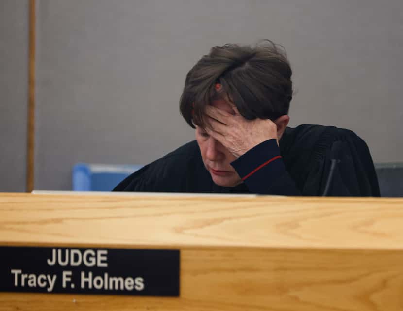 Judge Tracy Holmes presided over Darius Fields' trial.