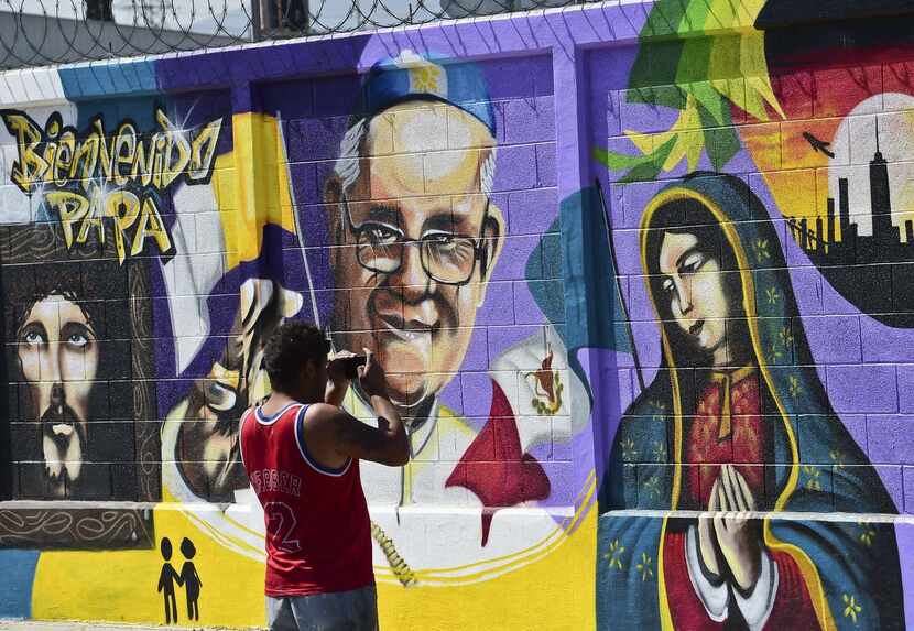 Ecatepec se apresta a recibir al Papa. GETTY IMAGES 
