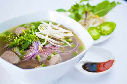 A bowl of pho at Pho is for Lovers