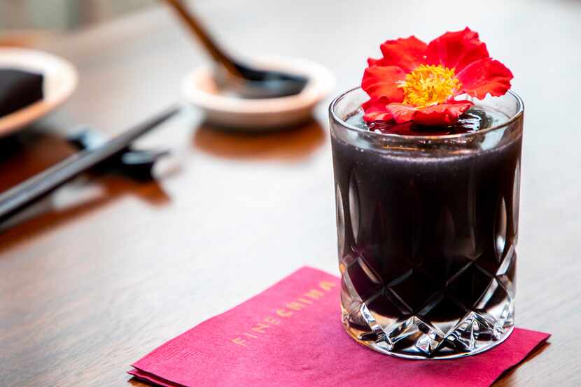 Ever sampled a black cocktail? Pitch Black at Fine China, a new Dallas restaurant, is a gin...