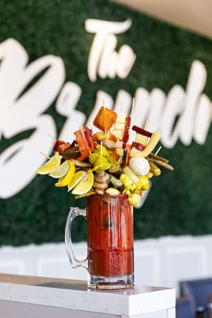 Hash Kitchen, which will open in Fort Worth in May, is known for its build-your-own Bloody...