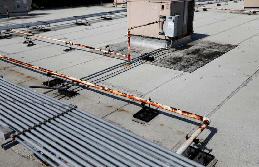 The roof and air conditioning units need repair at the Sunnyvale district offices, which...