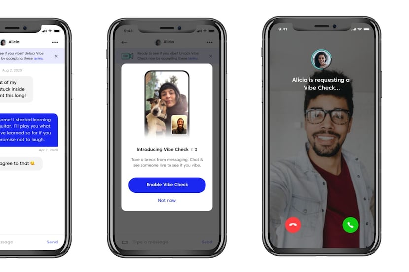Match rolled out its new video calling feature called "Vibe Check" Wednesday. The company...