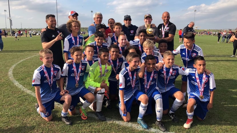 FC Dallas U13 Academy, U13 Champions of the 2018 Dallas Cup