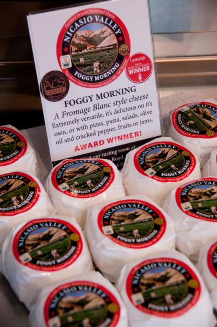 
Foggy Morning  is one of Nicasio Valley Cheese Co.’s cheeses.


