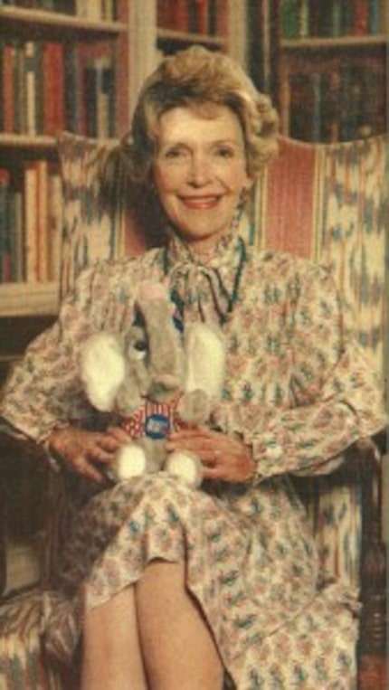  First lady Nancy Reagan posed for a DMN photographer at the White House in August 1984...