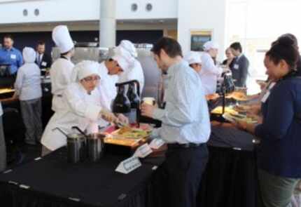  The celebration included a luncheon that was catered by Career and Technical Education...