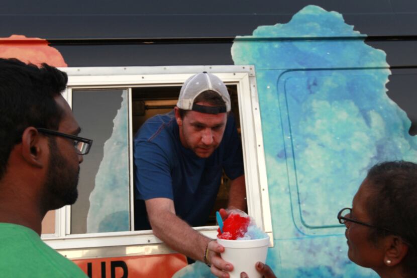 Enticed will serve gourmet shaved ice May 18 at Rockwall Founders Day.