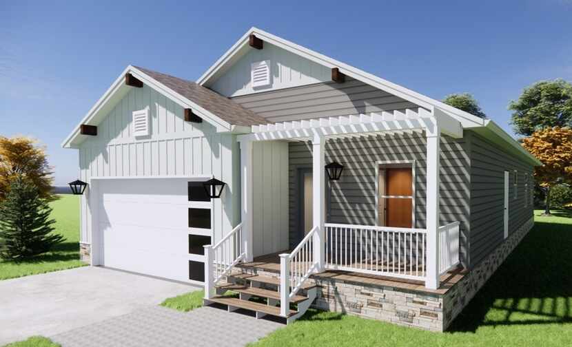 An example of one of Amherst's modular StudioBuilt homes.