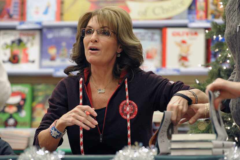 Barnes & Noble at 7700 W. Northwest Highway will hold a book signing for Sarah Palin at 6...