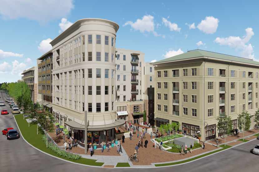 Crescent Communities' Novel Bishop Arts project will have more than 300 apartments and...