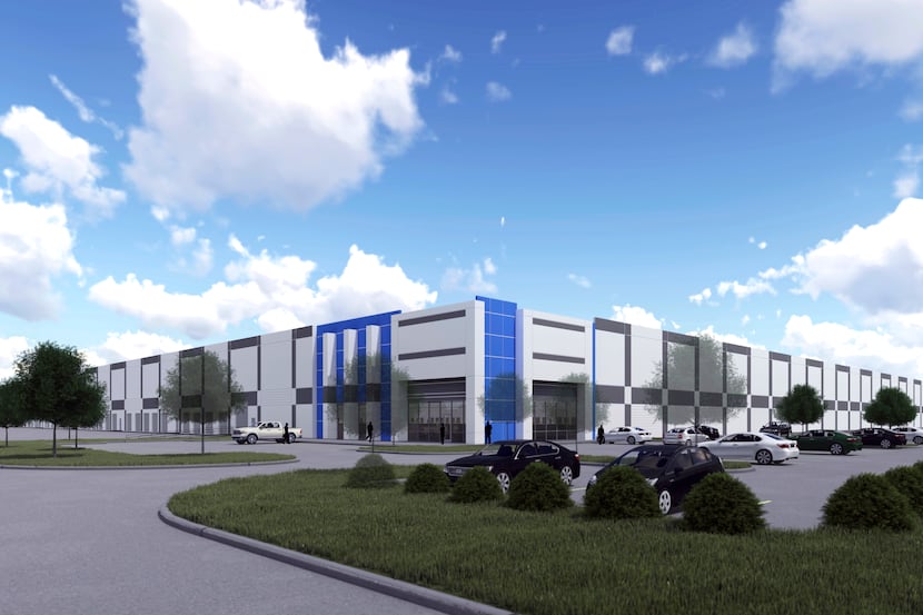 Logistics Property Co. is planning a 7-building business park in Mansfield.