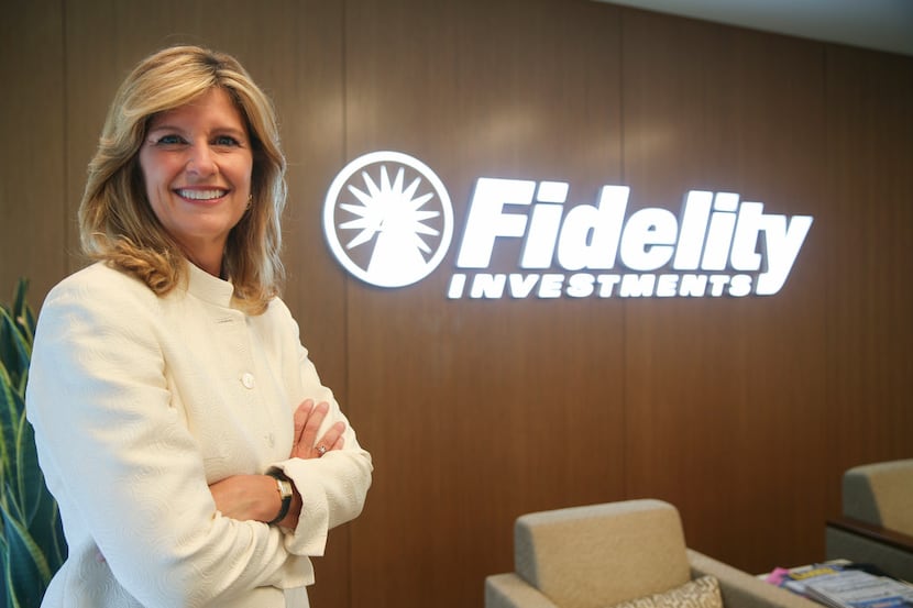 Kathleen Murphy, president of Fidelity Investments' personal investing division, is on a...
