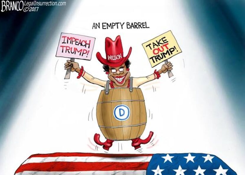 A cartoon by A.F. Branco was posted on the Facebook page of Texas Agriculture Commissioner...