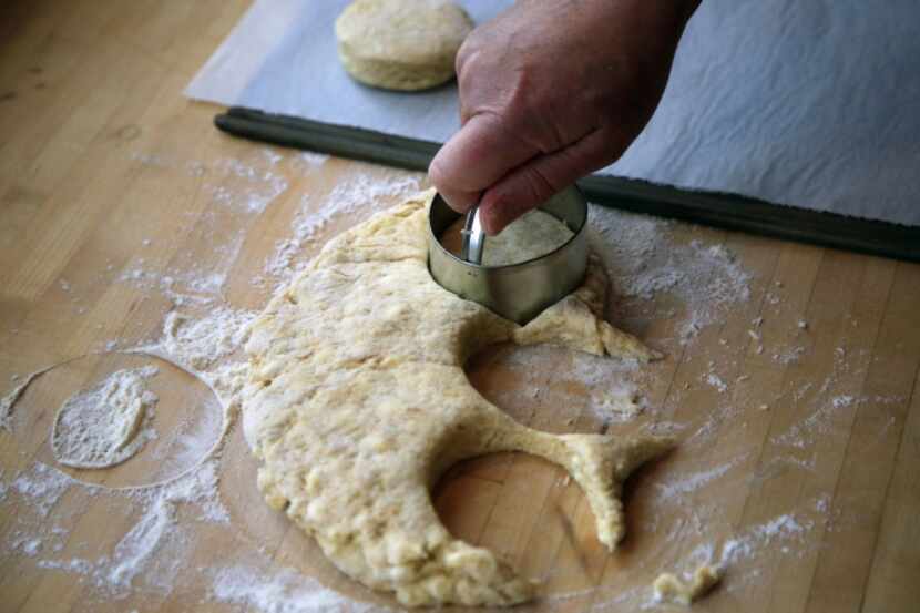 When making shortcake, cut six rounds with a floured 3-inch biscuit cutter, pressing...