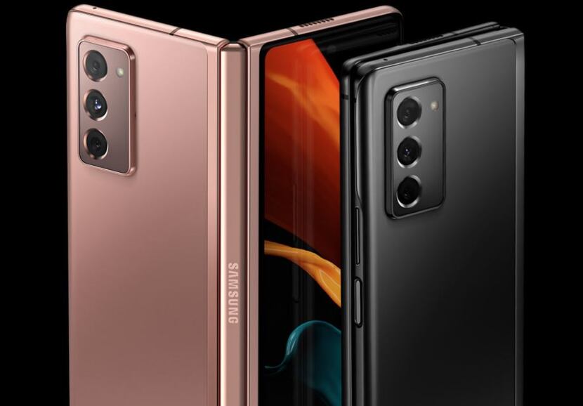 The Samsung Galaxy Z Fold2 5G comes in Mystic Bronze and Mystic Black.